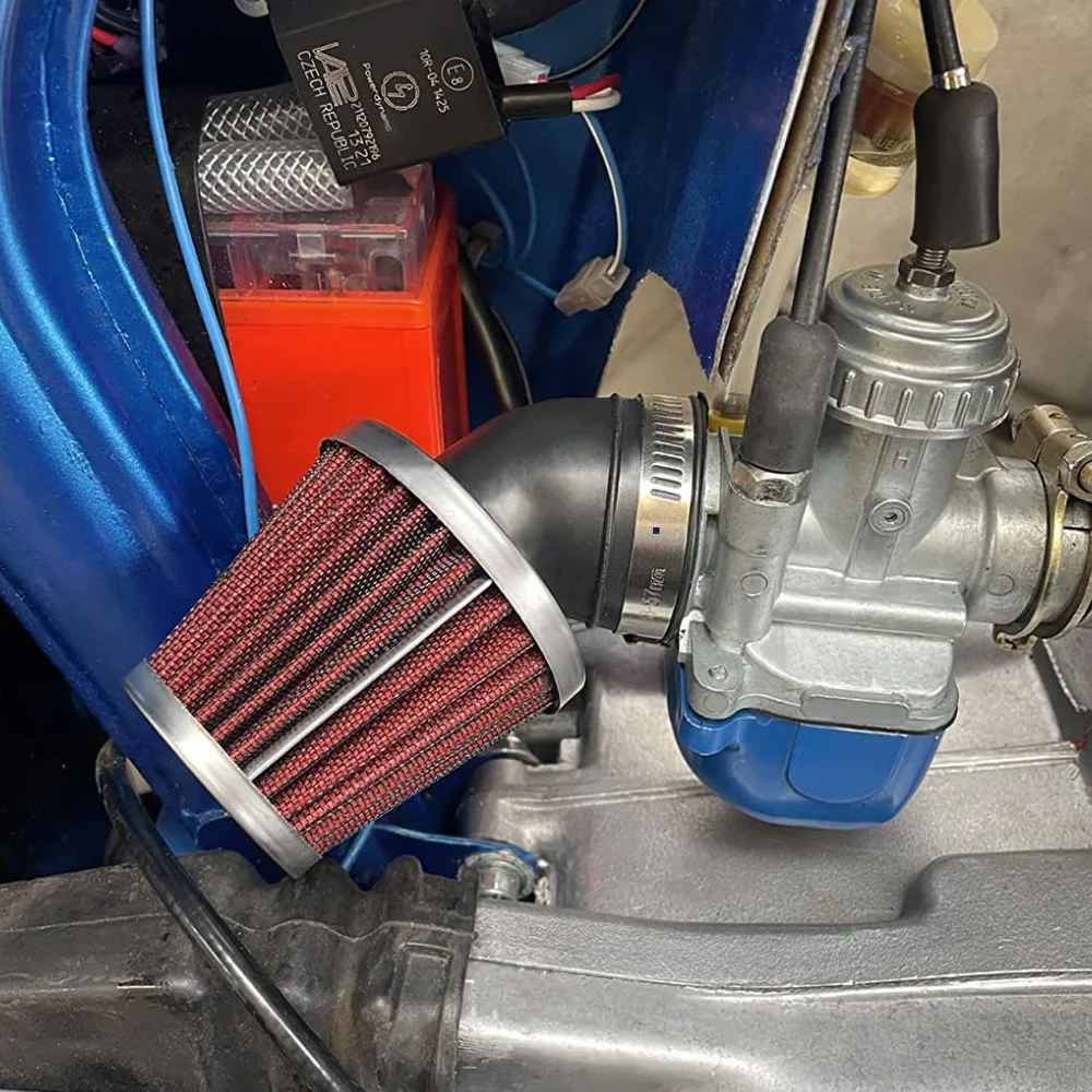 Evermotor Filtr powietrza ATV 48mm 49mm 50mm do skutera 50cc 70cc 90cc 110cc 125cc 150cc quad