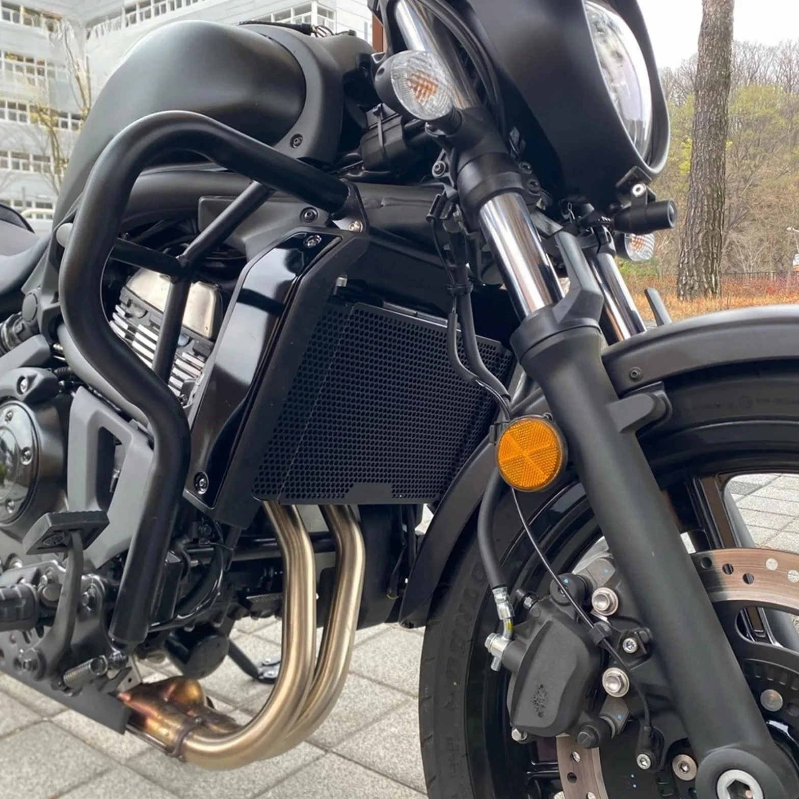 Radiator Guard, Radiator Grille Guard Protector Cover Compatible with VULCAN S Cafe Sport VULCAN 650 2015 2016 2017 2018 2019-2024