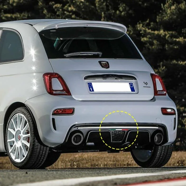 4R Quattroerre.it 14172-A Stripe 3D Tricolore Włochy do ściągacza