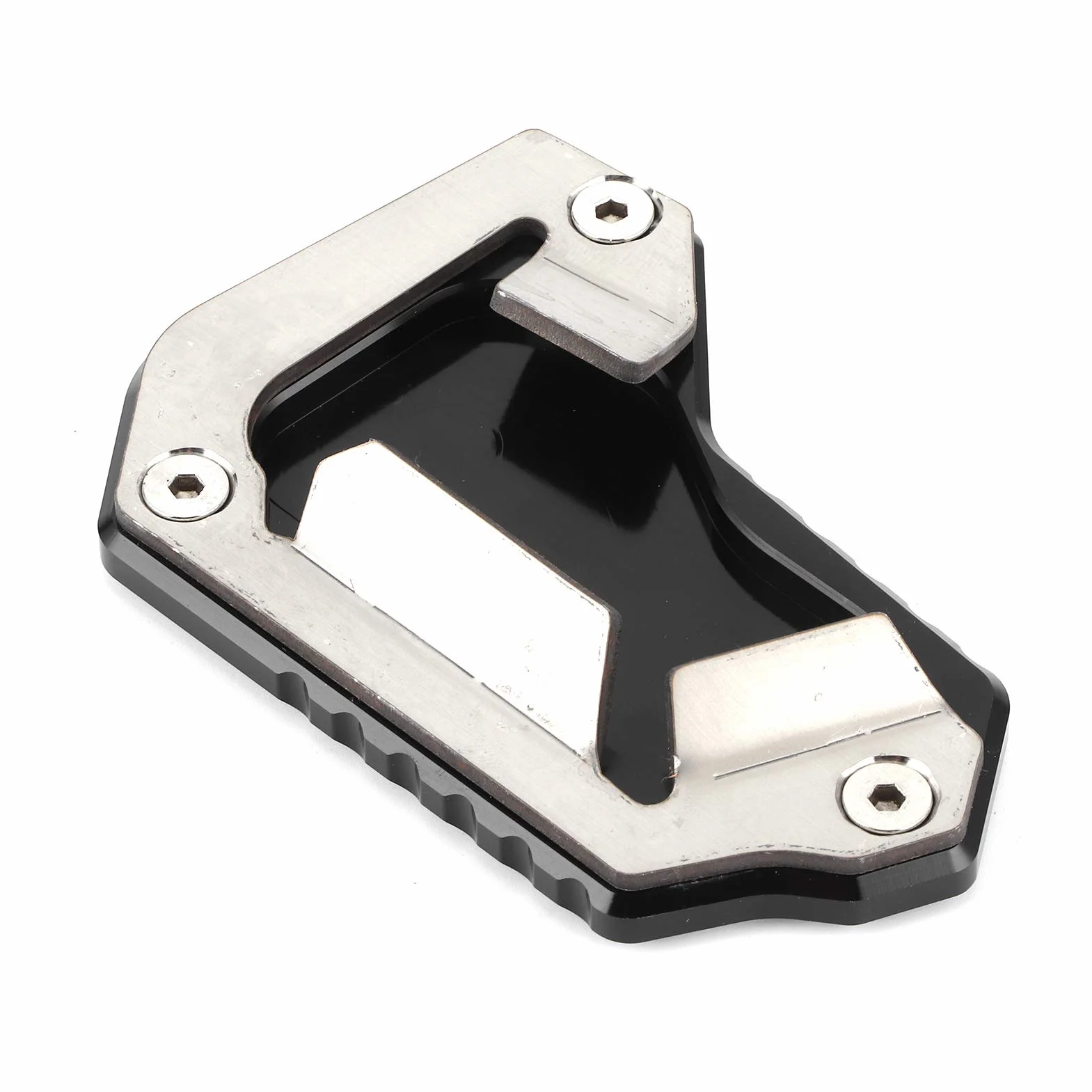 Qiilu Ständer Extension Pad Seitenständer Vergrößerer Tiger 1200 EXPLORER 2016-2017