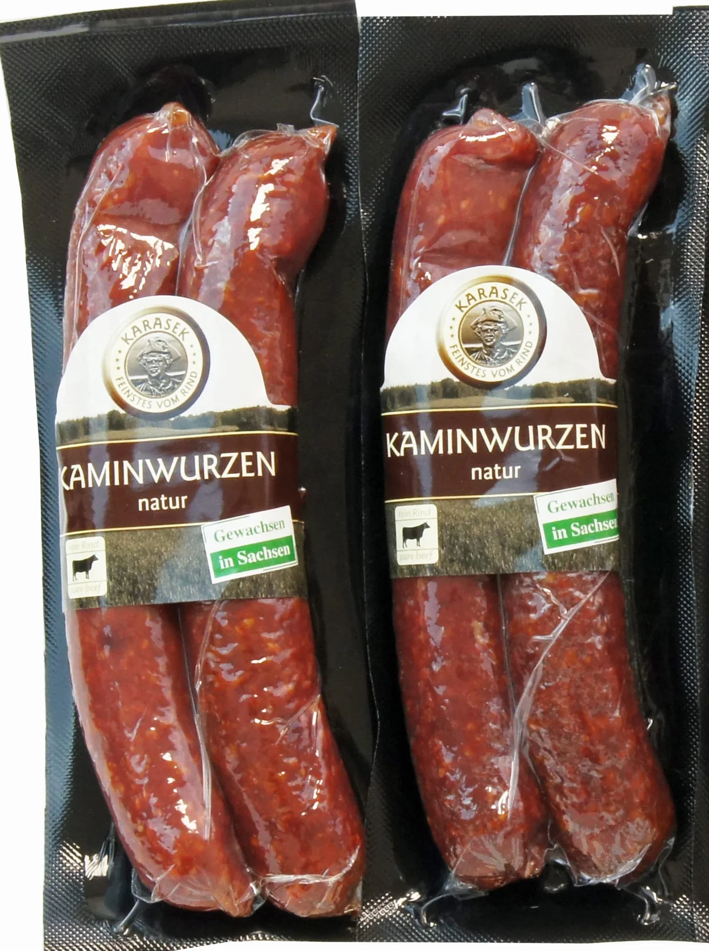 Wołowina kominkowa kiełbasa wołowa suszona na powietrzu dojrzała kiełbasa salami przekąska