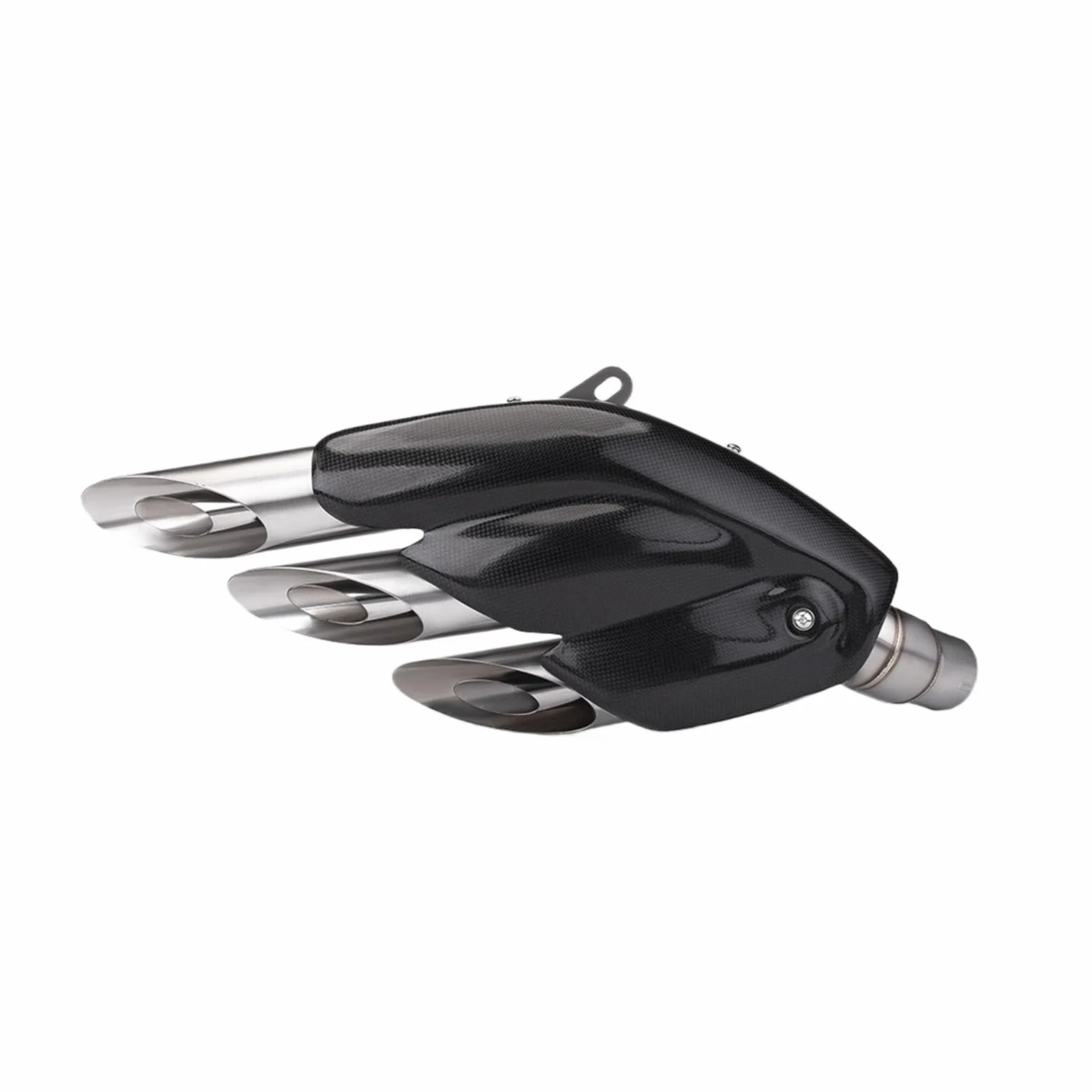motocyklowy wydech Do Cbr500r R3 Z900 MT09 S1000RR F3 | Uniwersalna rura wydechowa motocykla wymienny tłumik z trzema otworami