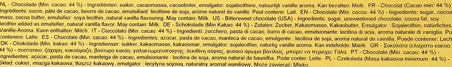 Callebaut Patyczki z ciemnej czekolady rogalika 8 cm 1,6 kg