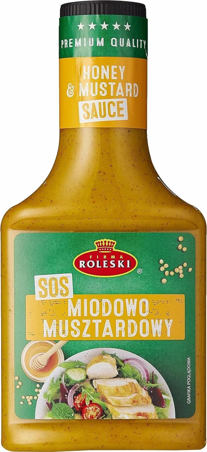 Sos miodowo musztardowy ROLESKI 340 g