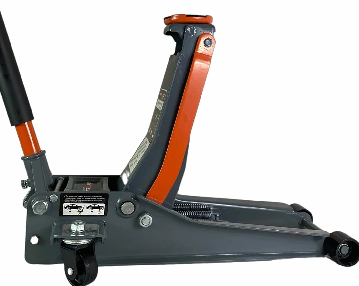 GrecoShop Niskoprofilowy podnośnik hydrauliczny 3T / 3000 kg (kod: 2333).