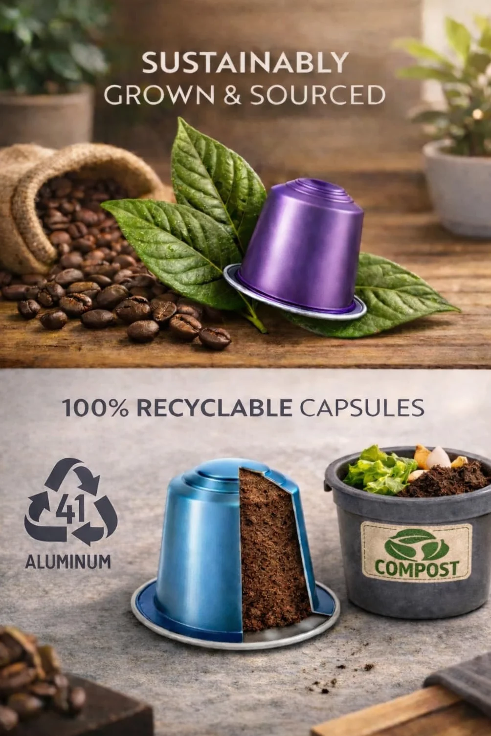 Kapsułki do kawy ROSSO CAFFÈ Nespresso Original 60 sztuk Espresso