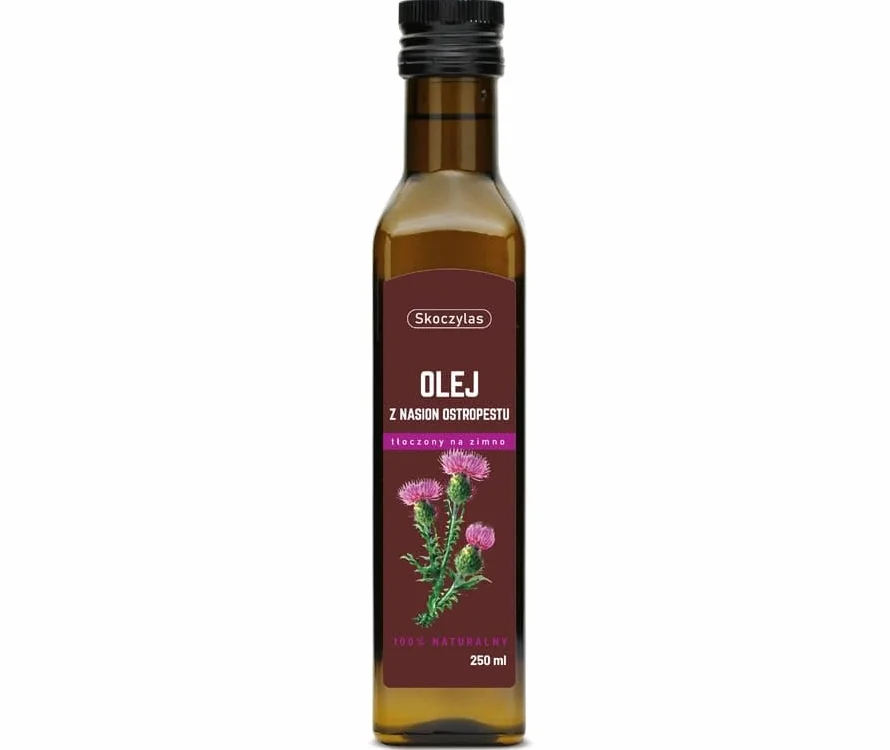 Olej z nasion ostropestu 250 ml SKOCZYLAS