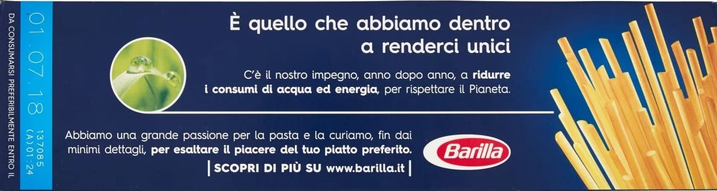 Barilla Śliniak nr 11 Ciasto włoskie 500 g
