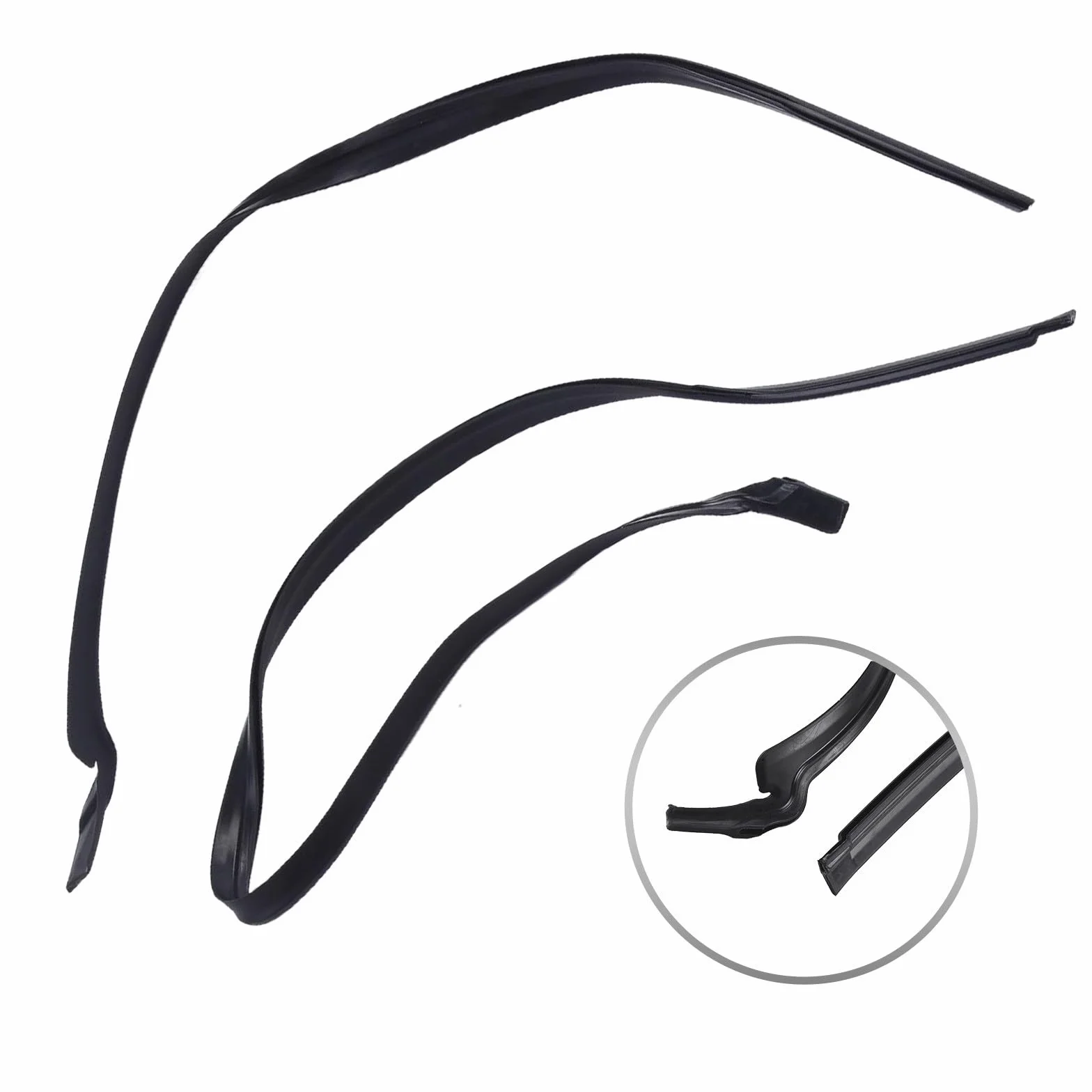 Uszczelka pokrywy wycieraczki przedniej szyby do MINI R55 2007-2015 do MINI R56 R57 2006-2015 51132751209 51132751210 zamienne części samochodowe i akcesoria