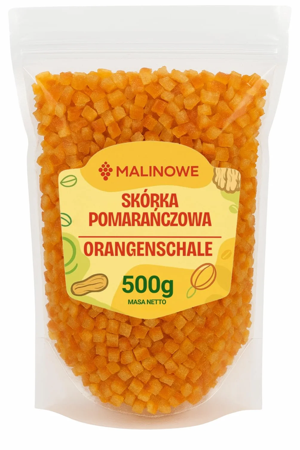 Kandyzowana skórka pomarańczowa 500g