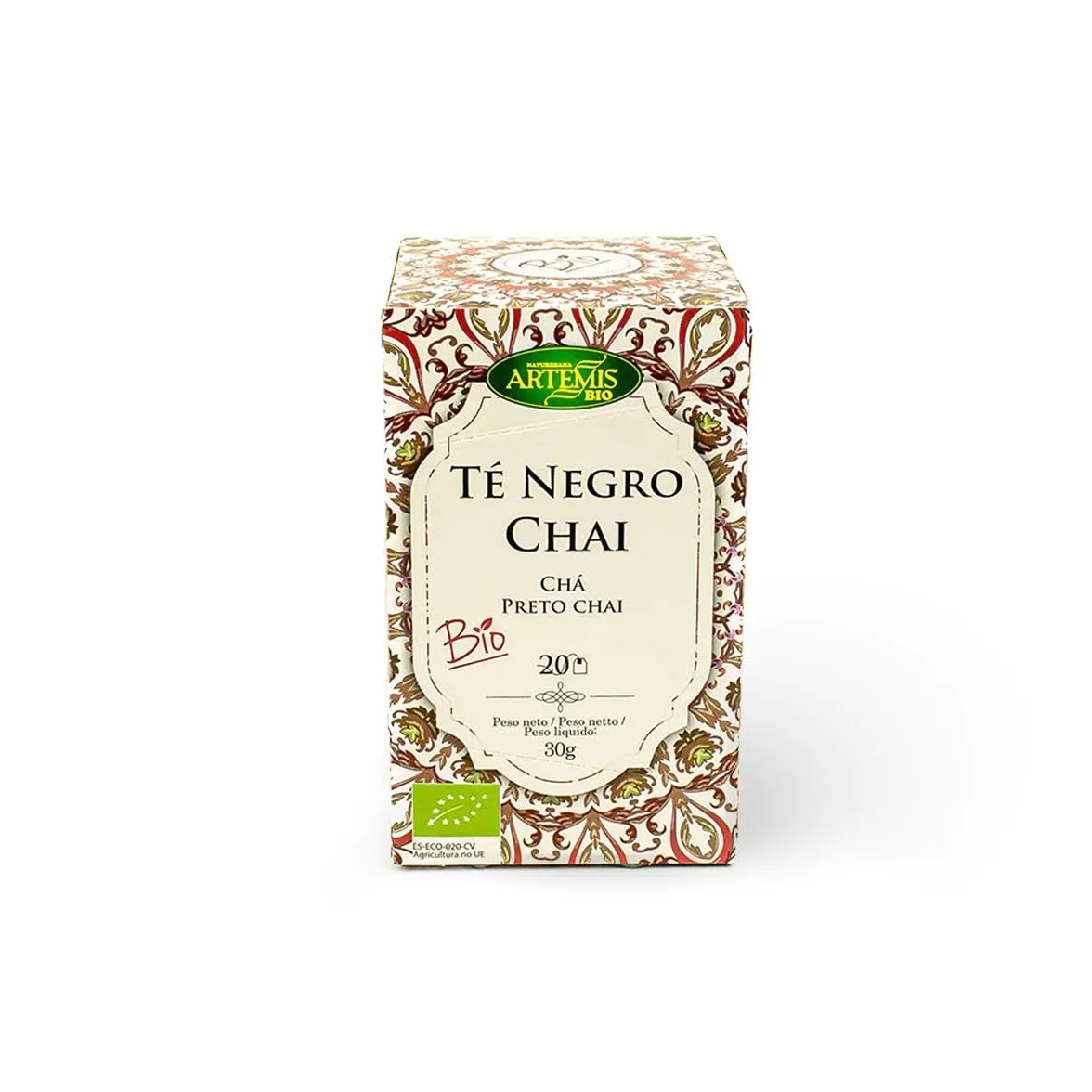 ARTEMISBIO TE Negro Chai napar 20 saszetek