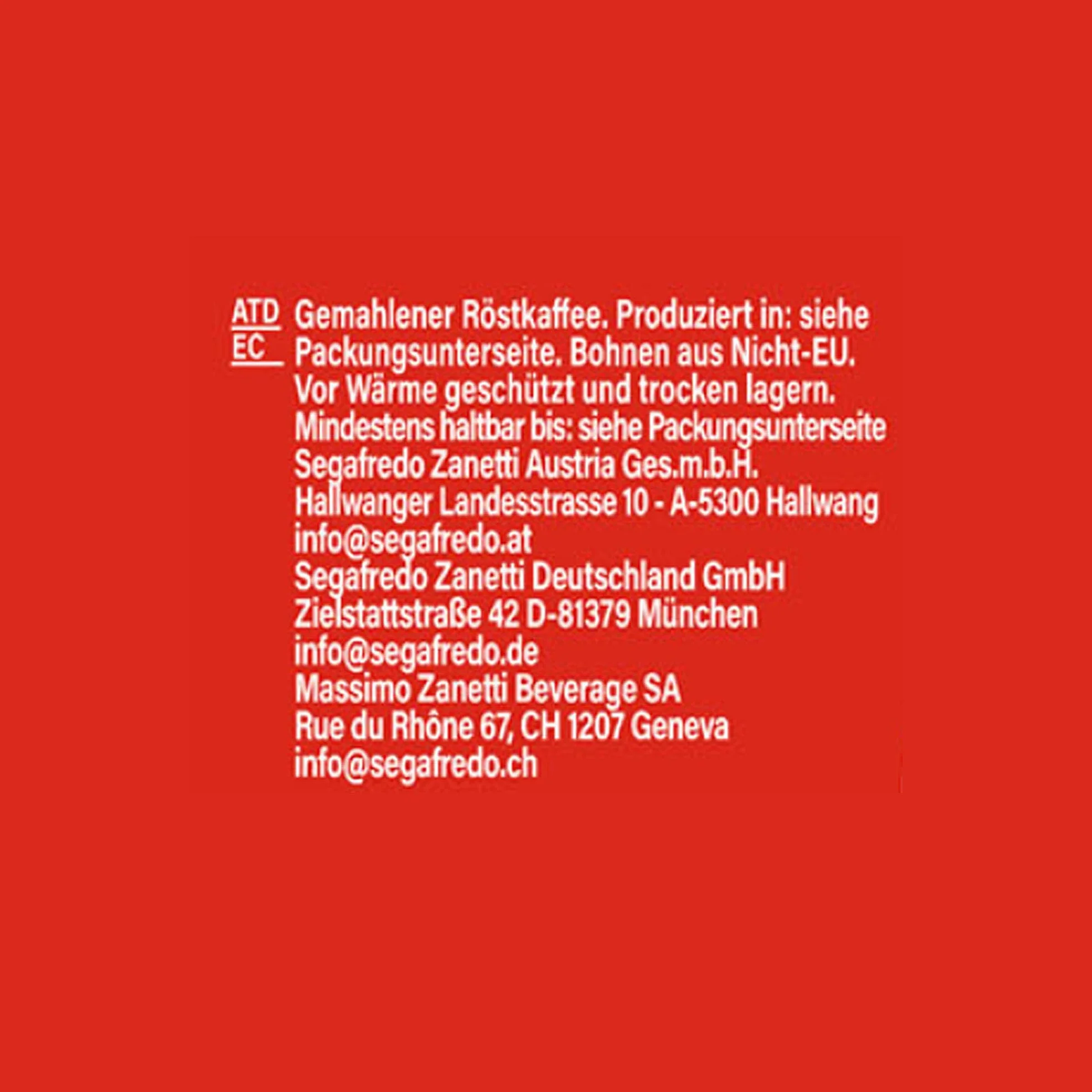 Segafredo Zanetti Intermezzo mielony 250 g