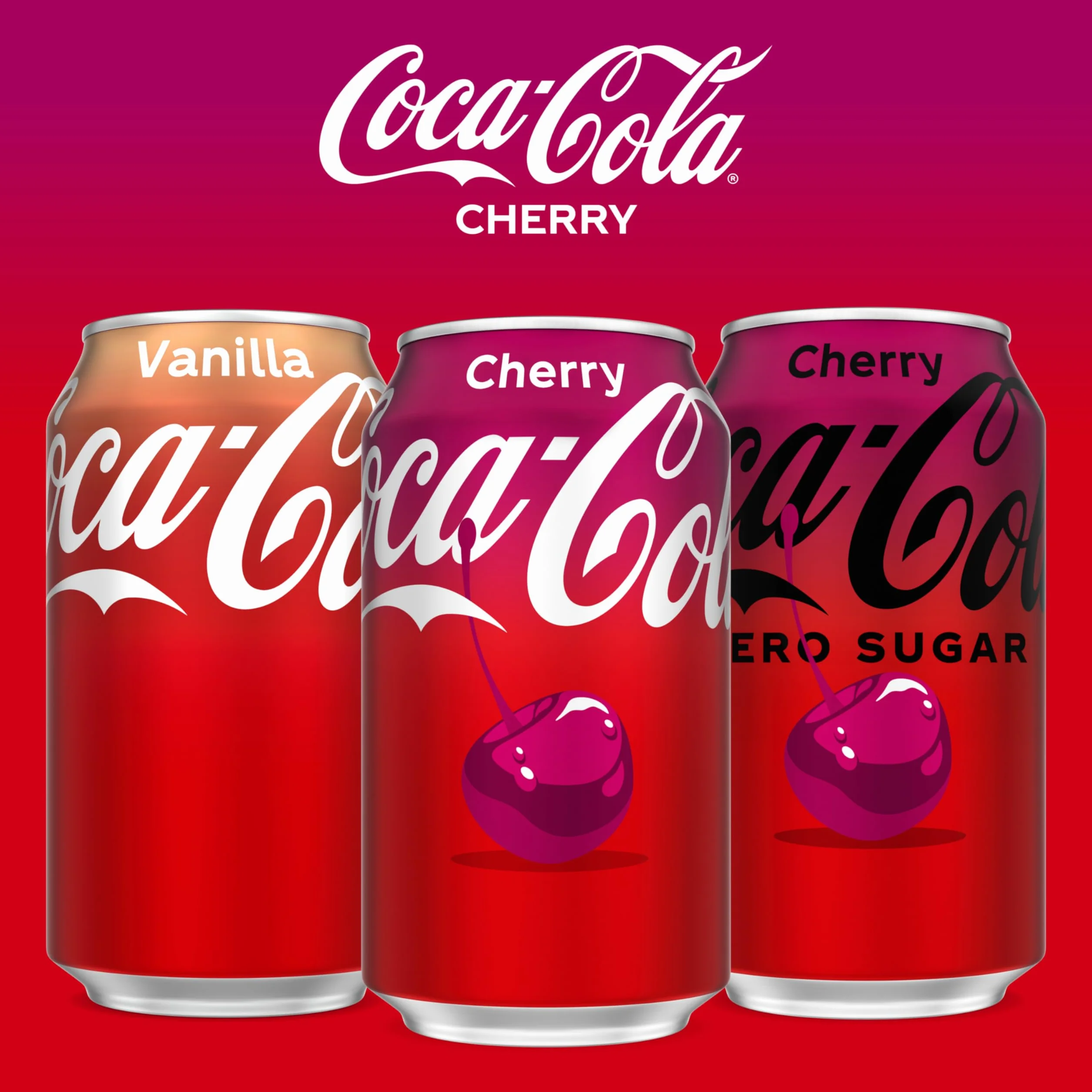 Coca-Cola Cherry Coke Soda, 12 Fl Oz (pack of 12)