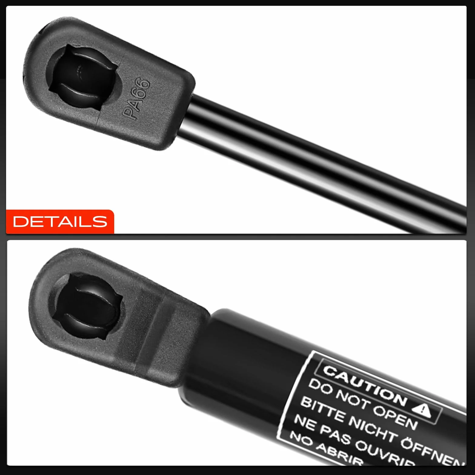 2 x sprężyna gazowa do kompatybilny z maski silnika S160 GS300 GS400 GS430 1998-2005 53440-0W091