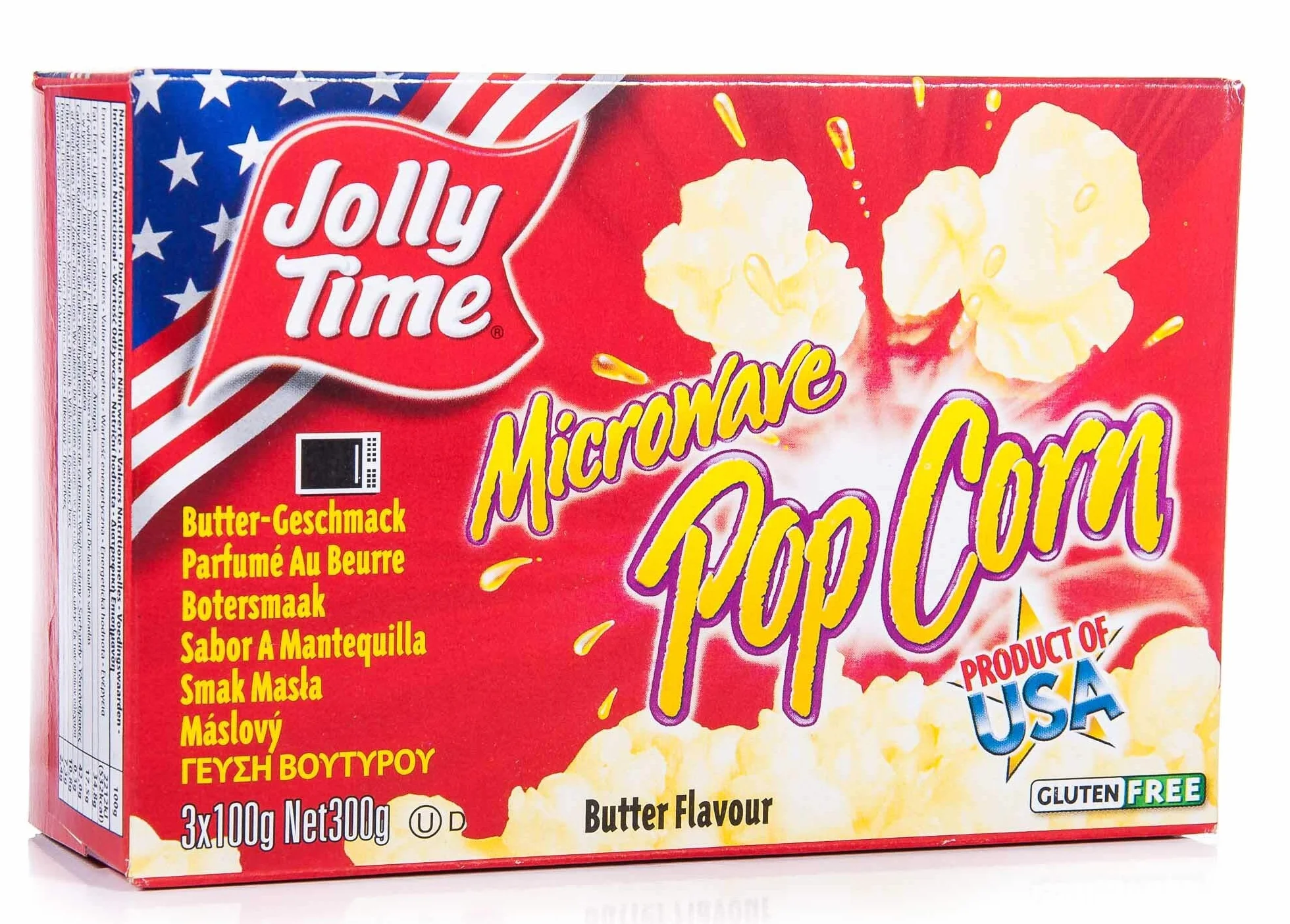 Jolly Time Microwave Popcorn masło 300 g