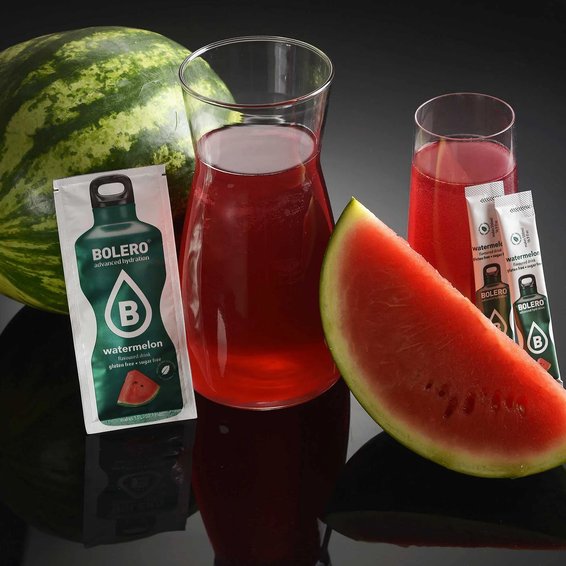 Bolero Napój 24 Torebki 3 g Owoce Rozpuszczalny Proszek Słodzony Stewią Strawberry 72 g