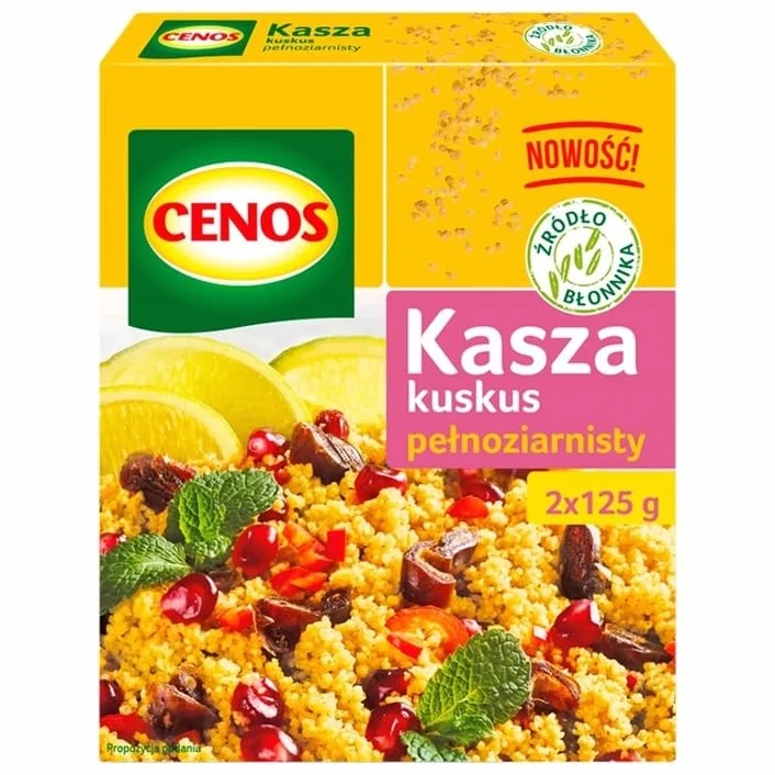 Cenos Kasza kuskus pełnoziarnisty 250 g