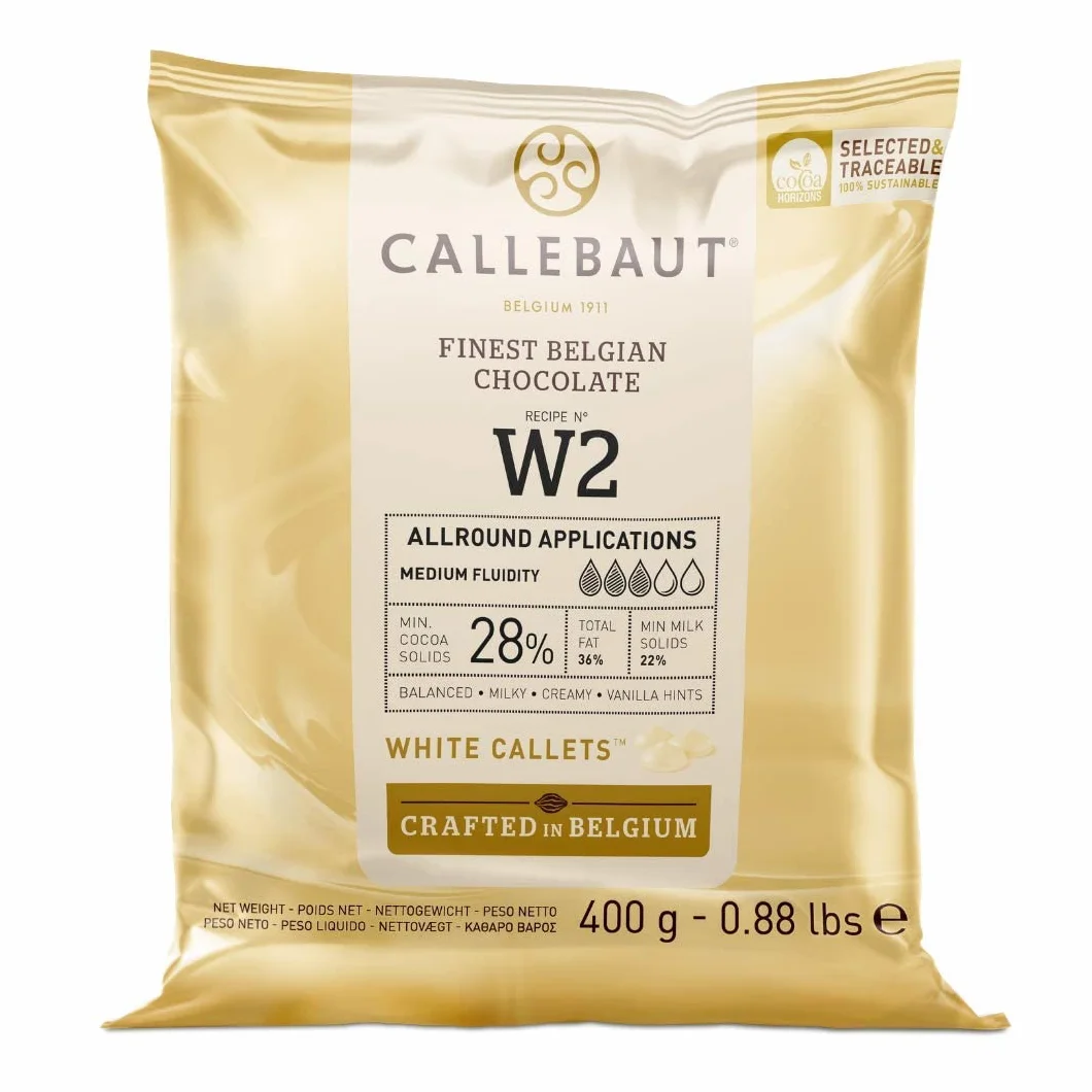 Callebaut Receipe No. W2 Czekolada do Gotowania, Biała Belgijska