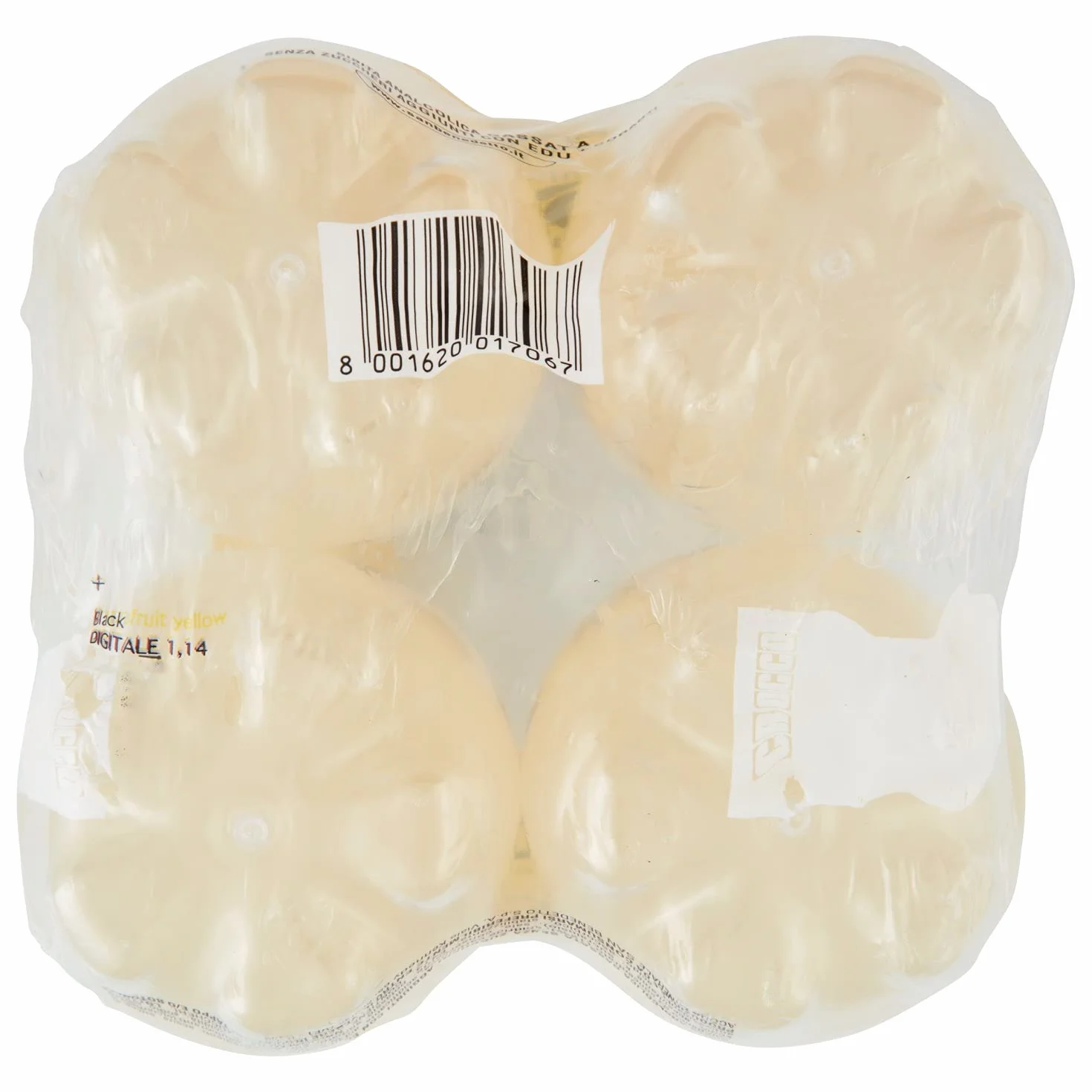 Lemoniada grejfrutowa Zero 4x250ml - San Benedetto bez cukru włoska