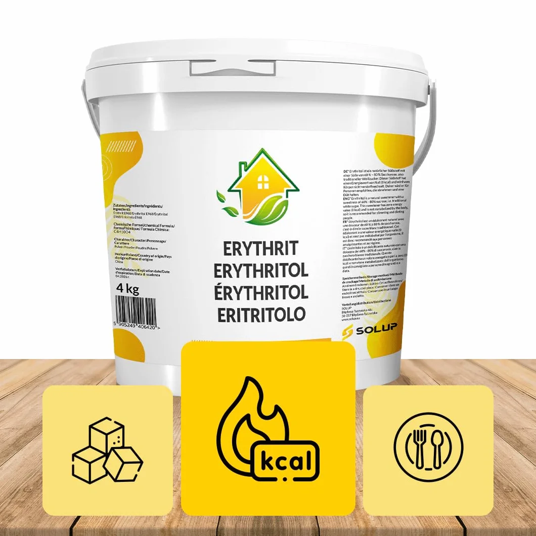 Erytrytol SOLUP 4 kg Zamiennik Cukru