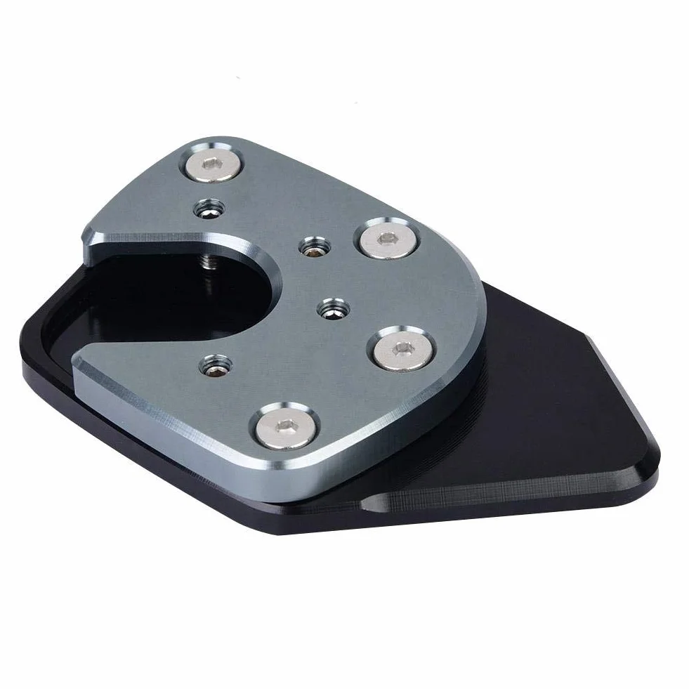 Boczna podstawka motocyklowa EBTOOLS, motocyklowa antypoślizgowa podstawa boczna przedłużenia podpórki powiększ dla NC750X / X-ADV 17-19 (czerwona)