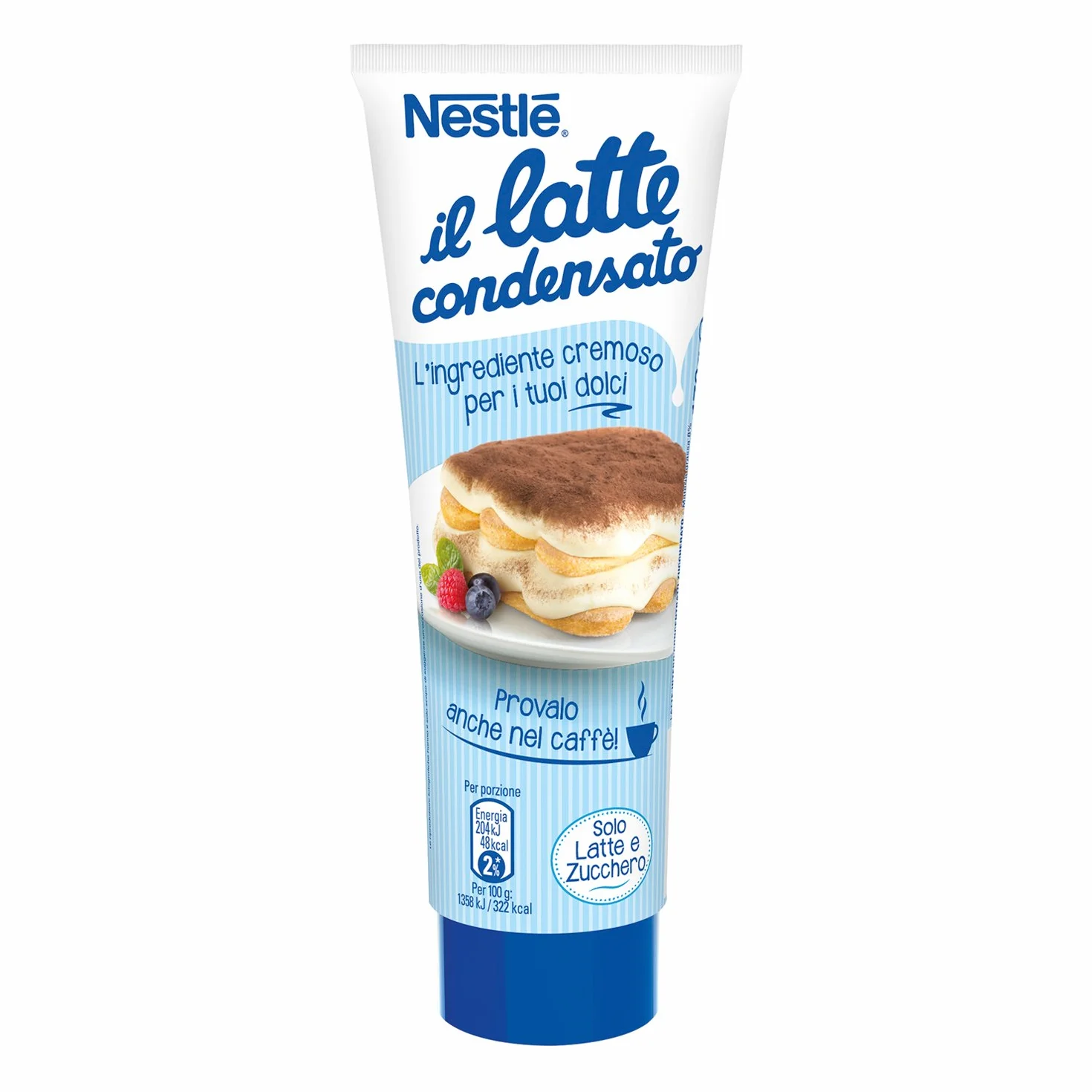 Nestle Mleko skondensowane tubka Condensato latte