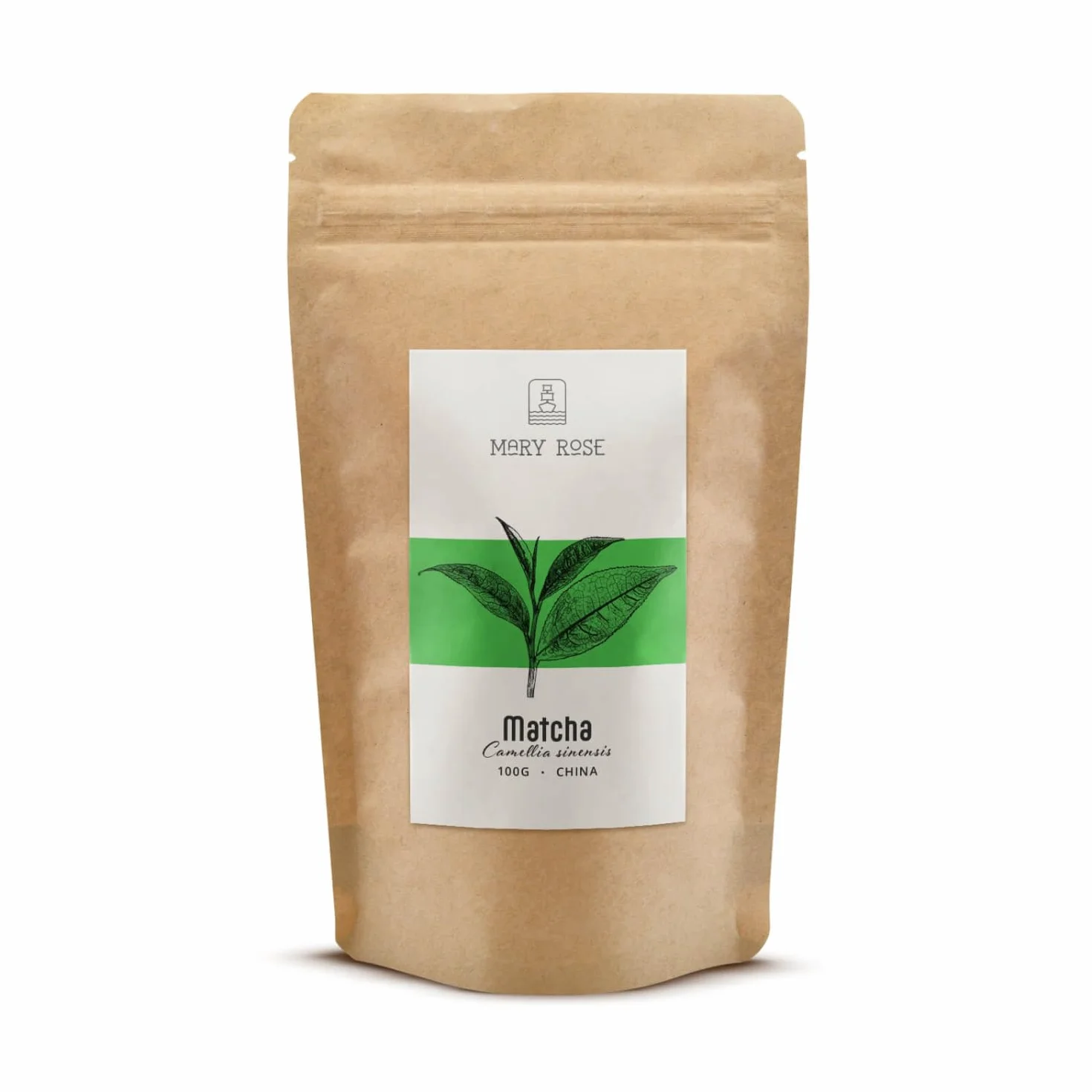 Mary Rose herbata zielona Matcha | Zielona herbata matcha | Zielona herbata w sproszkowanej formie | Źródło teiny | Naturalne pobudzenie | 100g