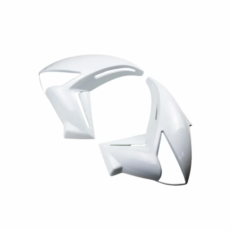 Akcesoria motocyklowe ABS formowany wtryskowo panel boczny osłona chłodnicy owiewka ER6N dla Kawasaki ER-6N ER6N ER6-N 2009 2010 2011