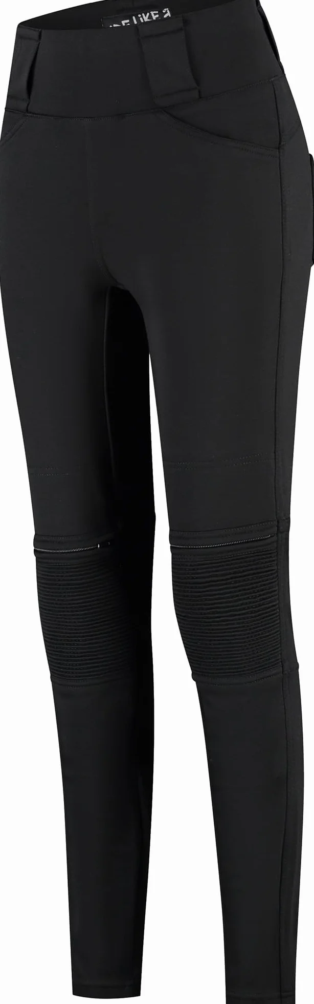 Rusty Stitches Cindy Pańskie legginsy motocyklowe, czarny, Short 40