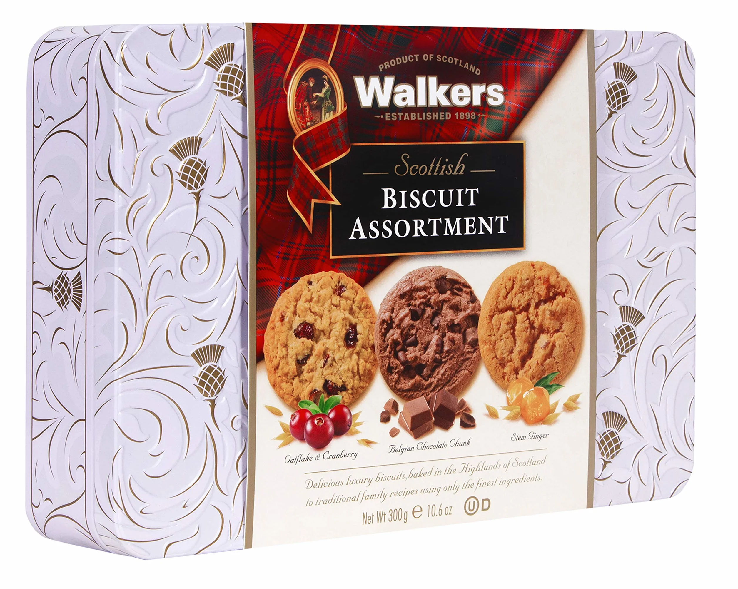 Walkers Ciastka Szkockie Puszka 300 g