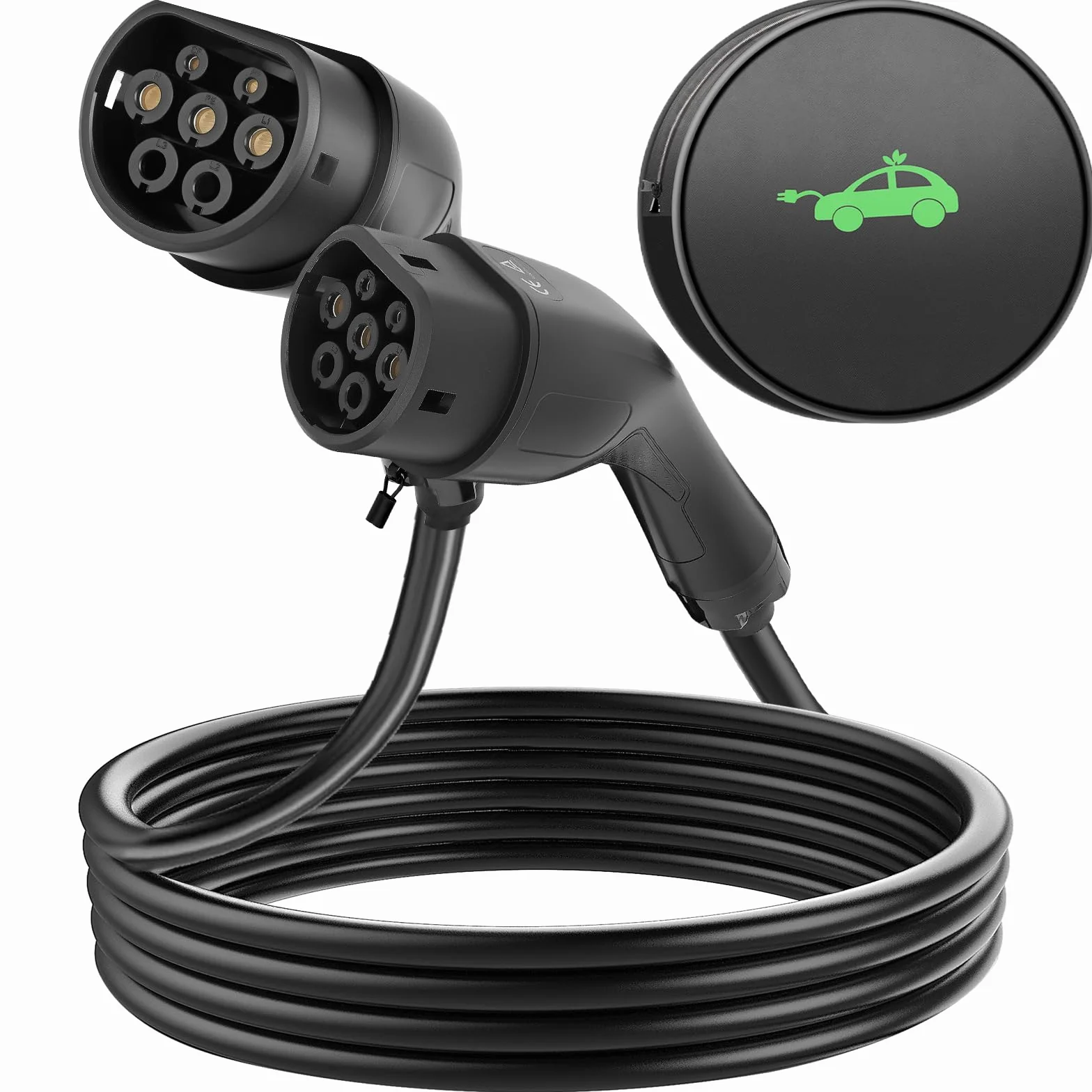 3-fazowy kabel do ładowania AC 11 kW 16 A – norma UE typ 2, podwójna wtyczka 5 m długości MRS-EST-JZ11016 z certyfikatem CE (kabel przyłączeniowy do ładowarek).
