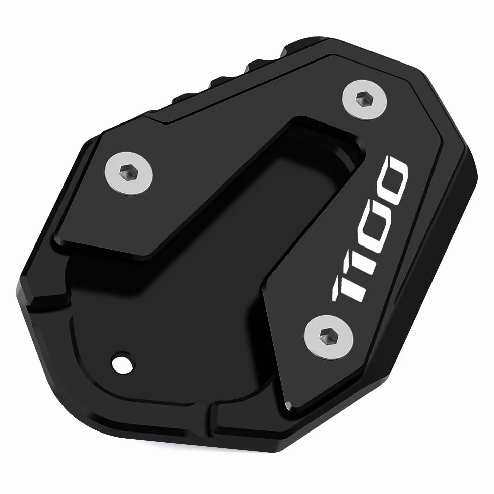 Modeer do Hon.da Rebel 1100 CMX 1100 2020 2021 2022 2023 część motocyklowa CNC boczny stojak stójka boczna podkładka przedłużająca rebel 1100 cmx1100 akcesoria (1100-Czarny)