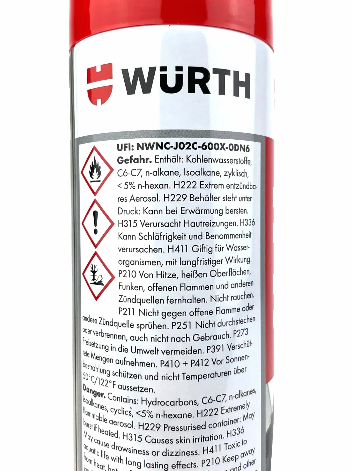 Wurth środek do czyszczenia hamulców 500 ml (4)