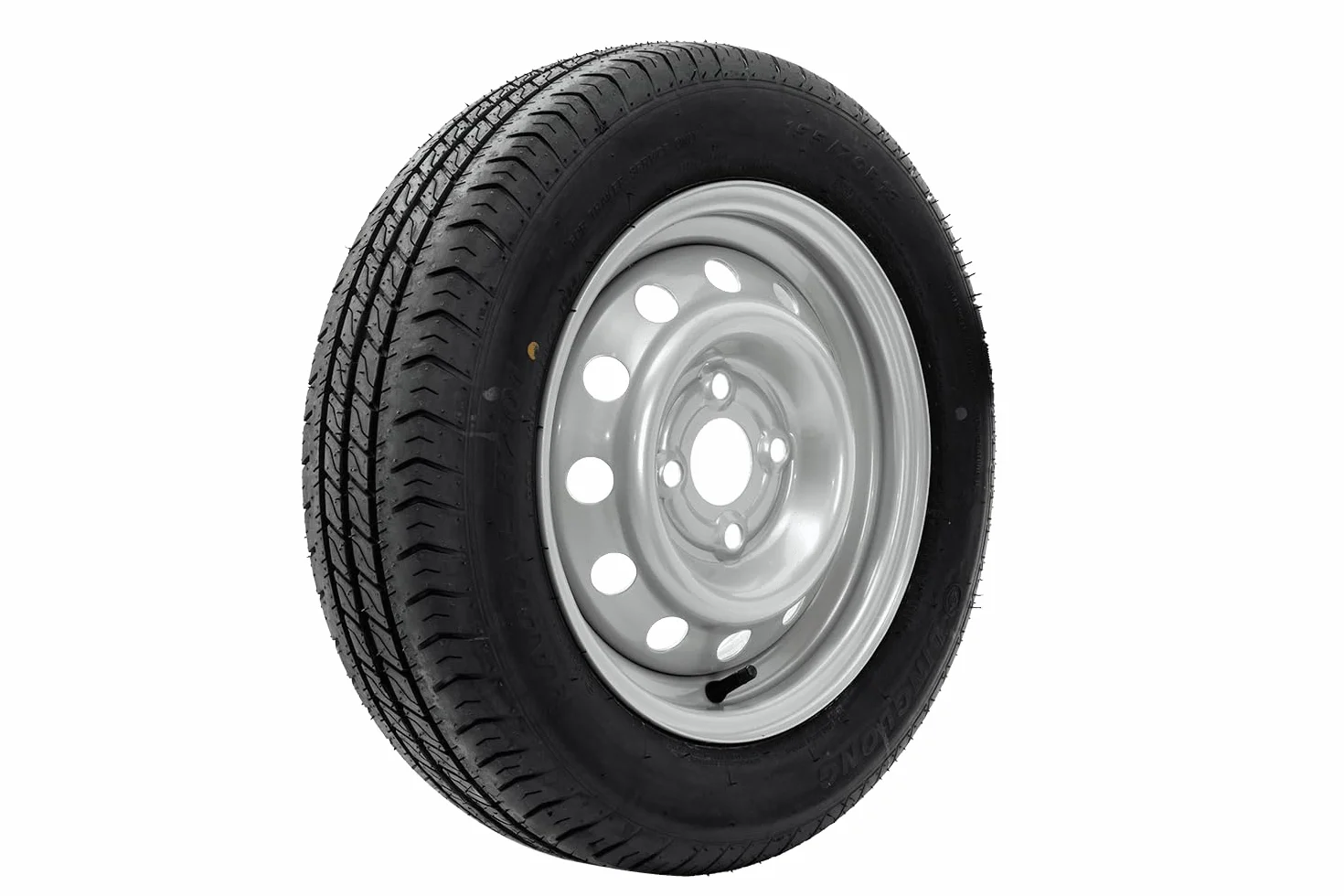 Zestaw 2 kół uniwersalnych 155/70 R13 4Jx13 75 N LK 4x100 do przyczep samochodów osobowych