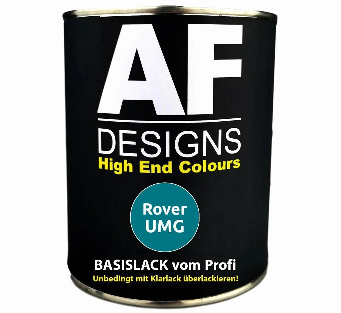 Alex Flittner Designs 1 l lakier samochodowy do Rover UMG Polinesian Turquoise Metallic lakier samochodowy gotowy do natryskiwania