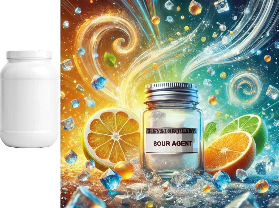 Czysty krystaliczny Sour Agent – E296 – aromat koncentrat – Wegański – Sasami – 10g