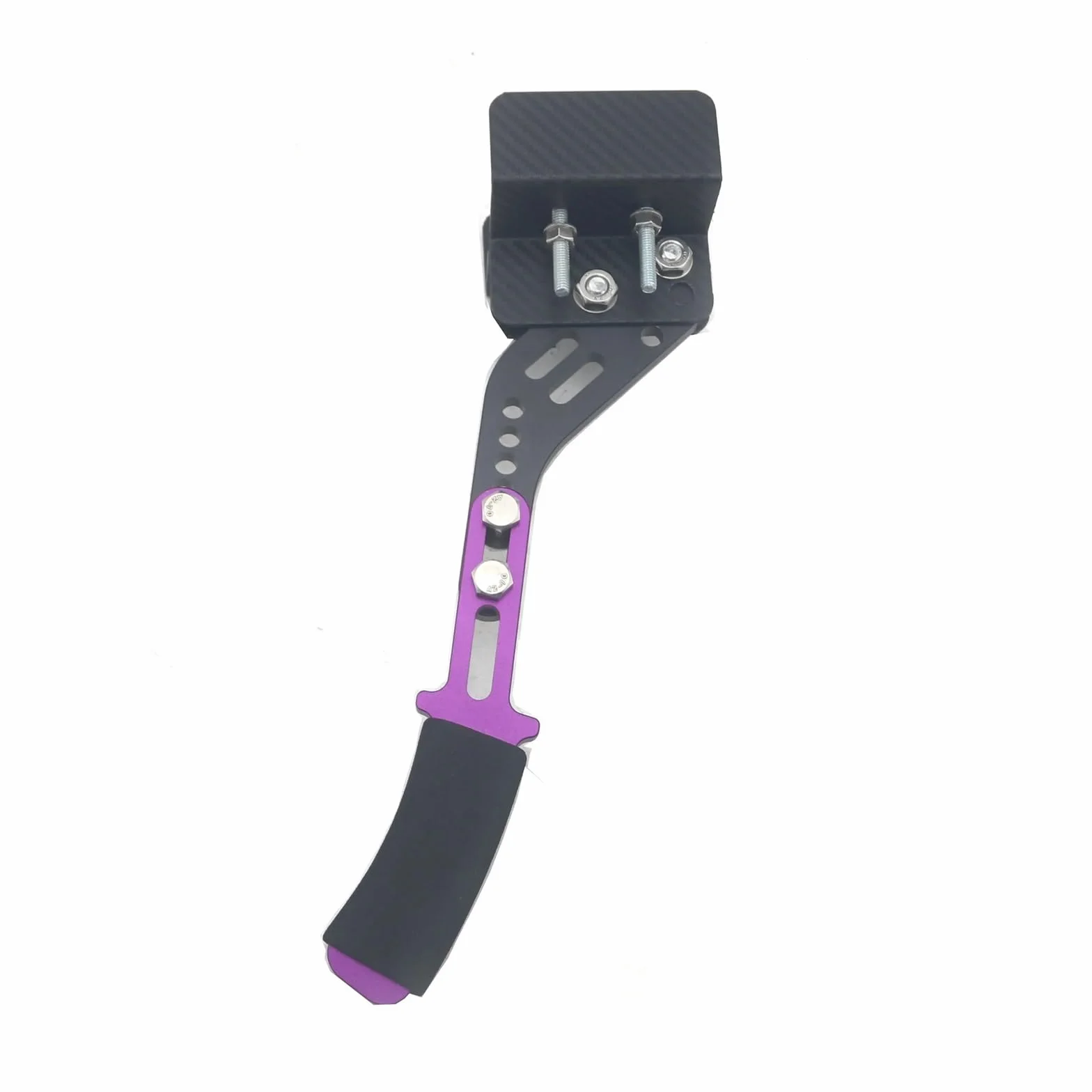 Dźwignia Hamulca Ręcznego 6 kolorów Aluminiowa Drift Dźwignia hamulca ręcznego Przedłużka Uniwersalna Pasuje Do Większości Samochodów Elektroniczny hamulca(PURPLE)