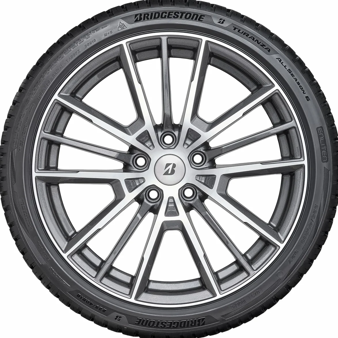 Bridgestone TURANZA ALL SEASON 6 ENLITEN - 185/50 R16 85H XL - B/C/70 - Opony całoroczne (Samochody osobowe & SUV)