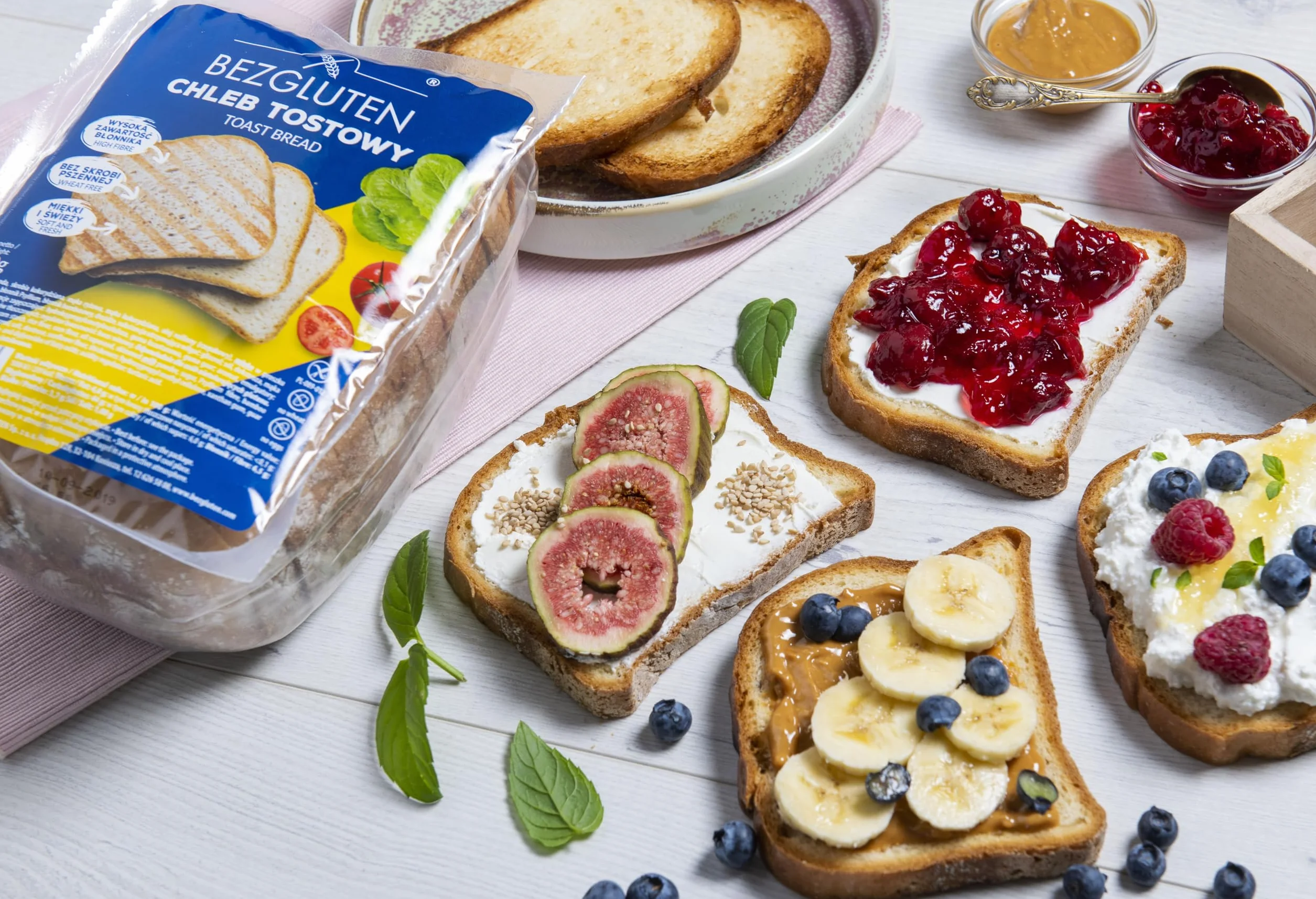 Bezglutenowy Chleb Tostowy 300g Bezgluten