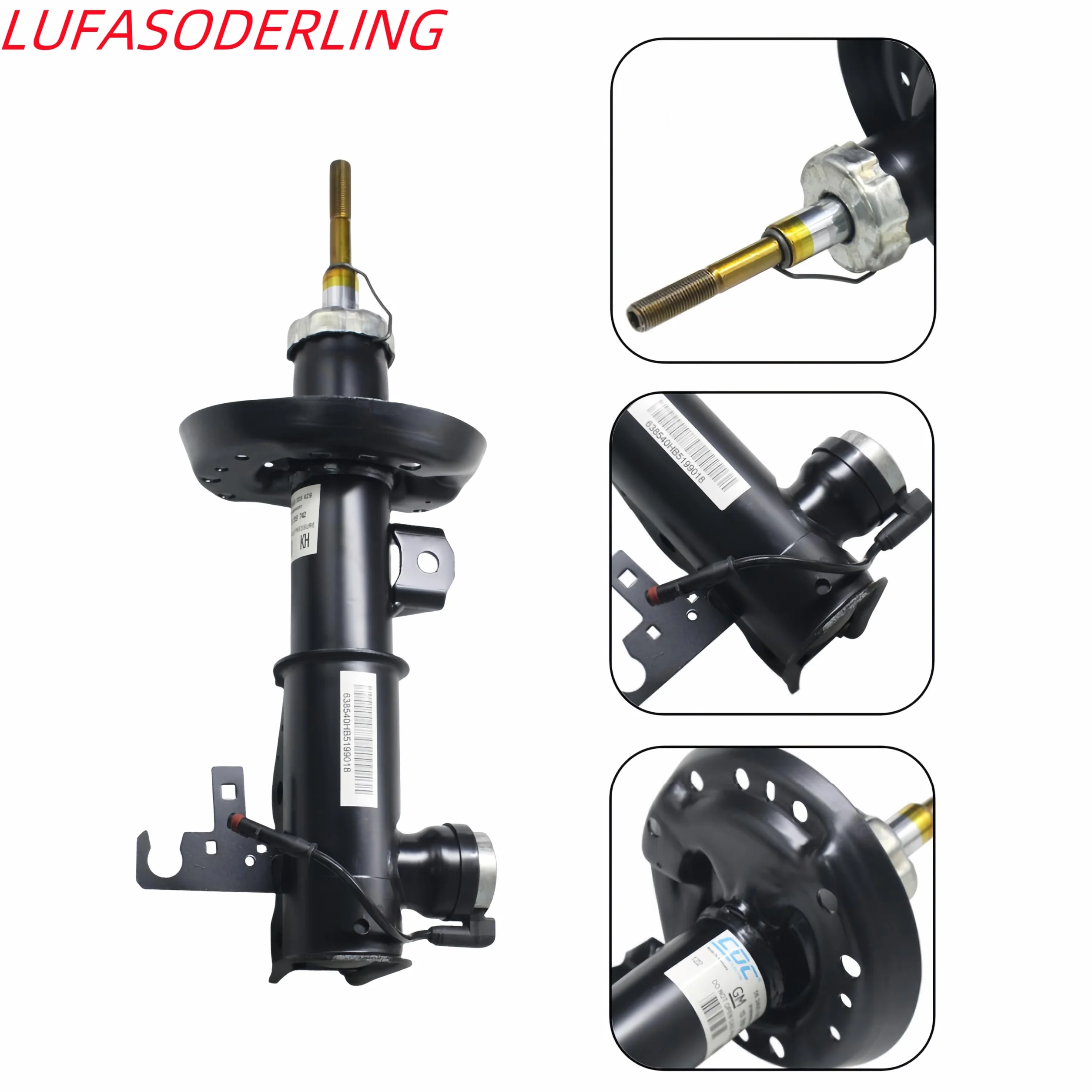 Buick Regalway 2011-2013 OEM 506-761 13319741 przednie zawieszenie pneumatyczne amortyzatory sprężynowe VDC EDC