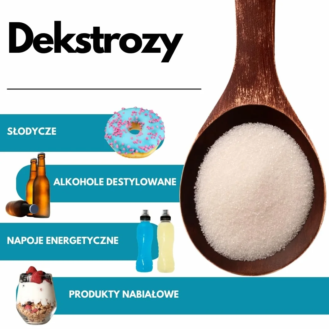 SaporePuro DEKSTROZA Monohydrat 500 gr - Idealny do deserów, lodów i sorbetów