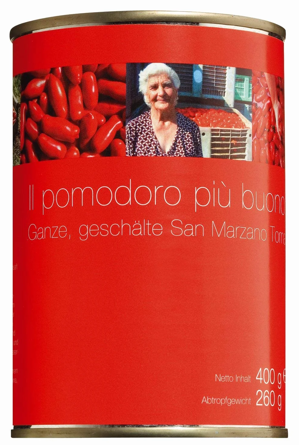Sarno San Marzano Pomidory 6 x 260 g opakowanie ekonomiczne