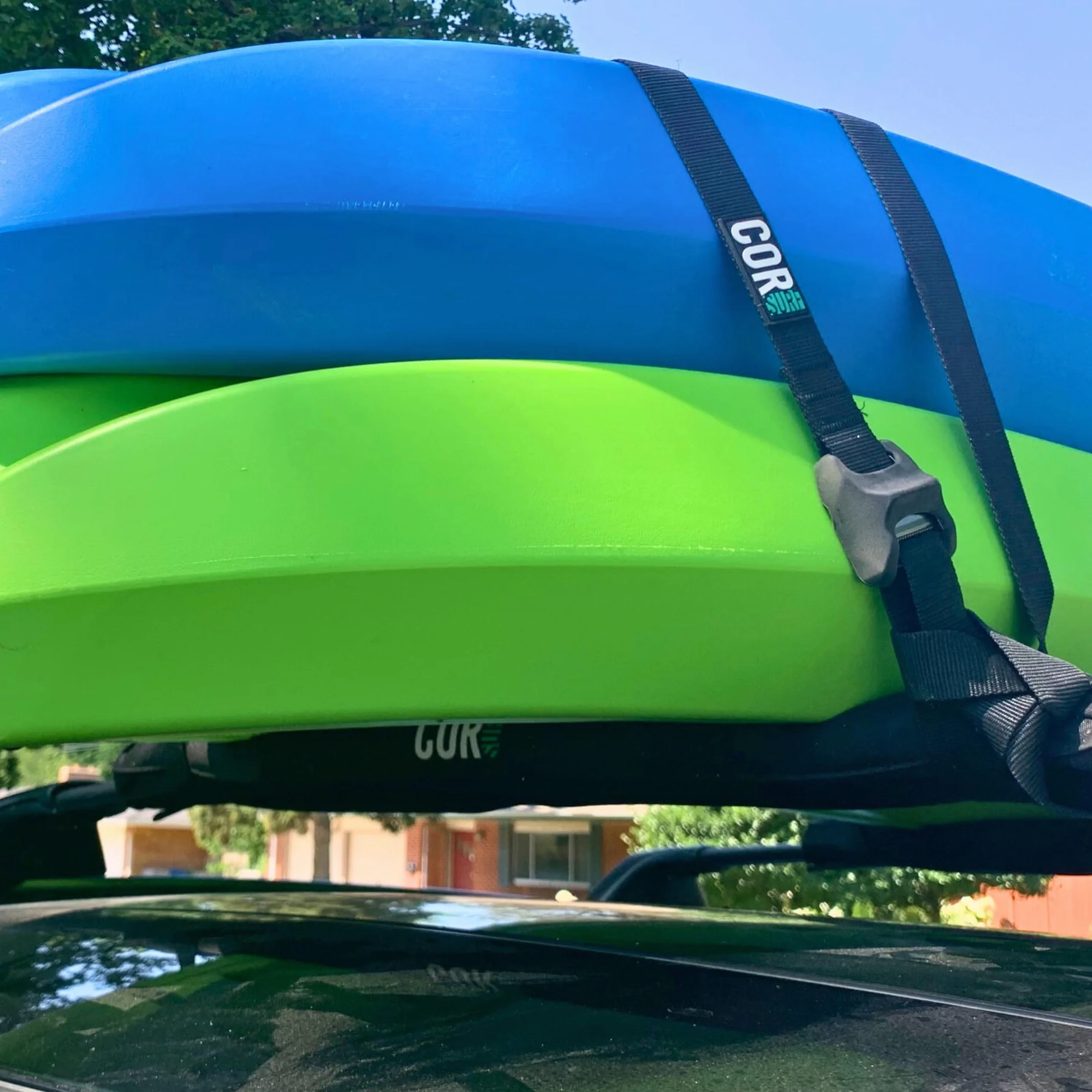 Aero Samochodowy baga?nik dachowy do surfingu, kajaka, SUP, snowboardu, 71 cm, do du?ych barów powietrznych