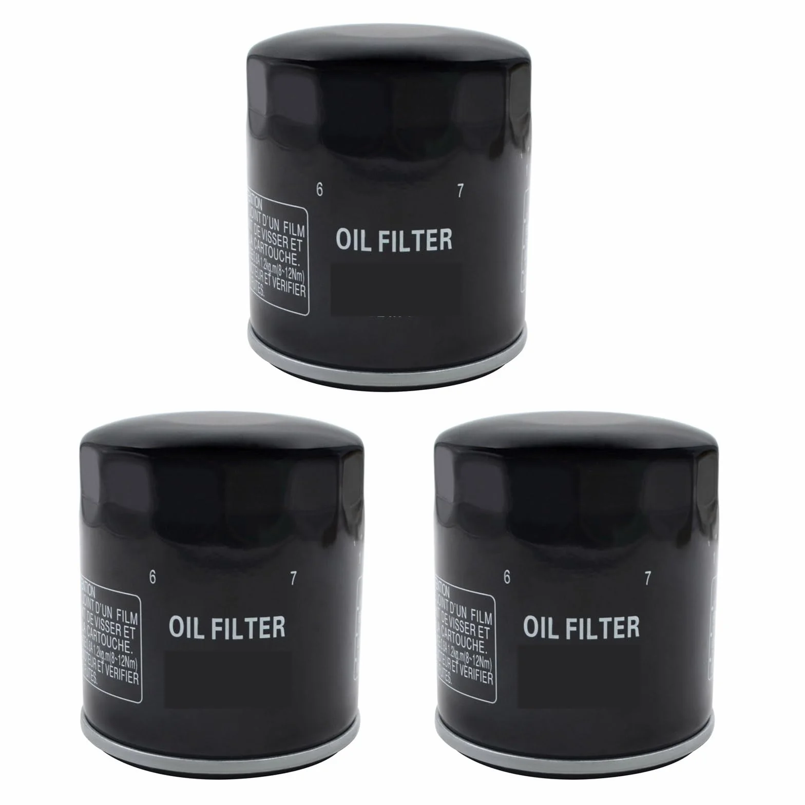 Pasuje do Harley FLRT Freewheeler FLS Softtail Slim FLSB Sport Glide FLSL 63798-99 Filtr oleju motocyklowego filtr oleju motocyklowego(3PCS)