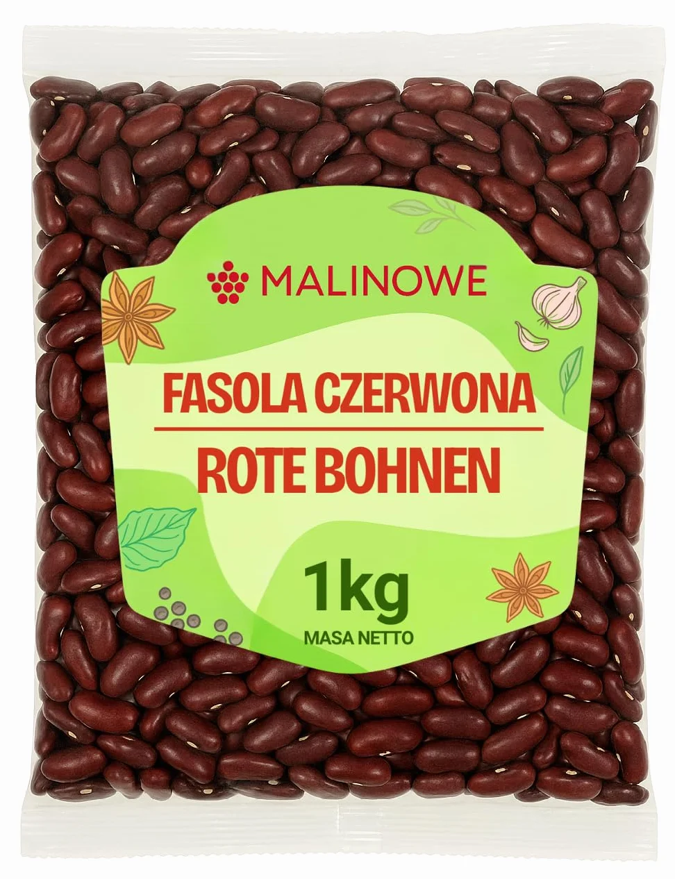 Fasola Czerwona Red Kidney 1kg