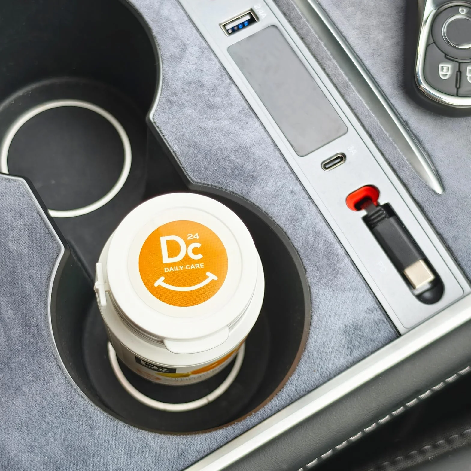 DC24 DAILY CARE Gumy do Żucia z Ksylitolem Owocowe Bezglutenowe Wegańskie 2x60 Sztuk