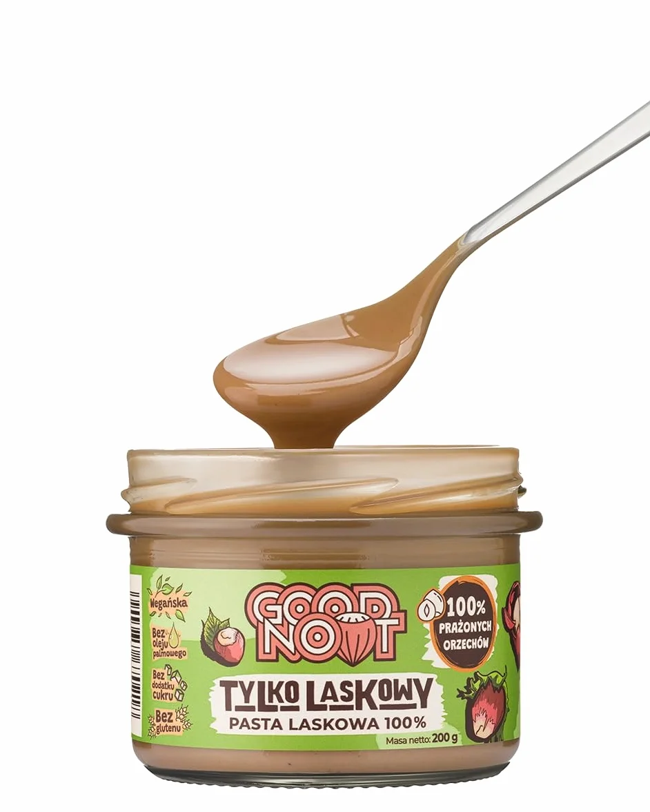 Pasta laskowa 100% TYLKO LASKOWY 200g Good Noot