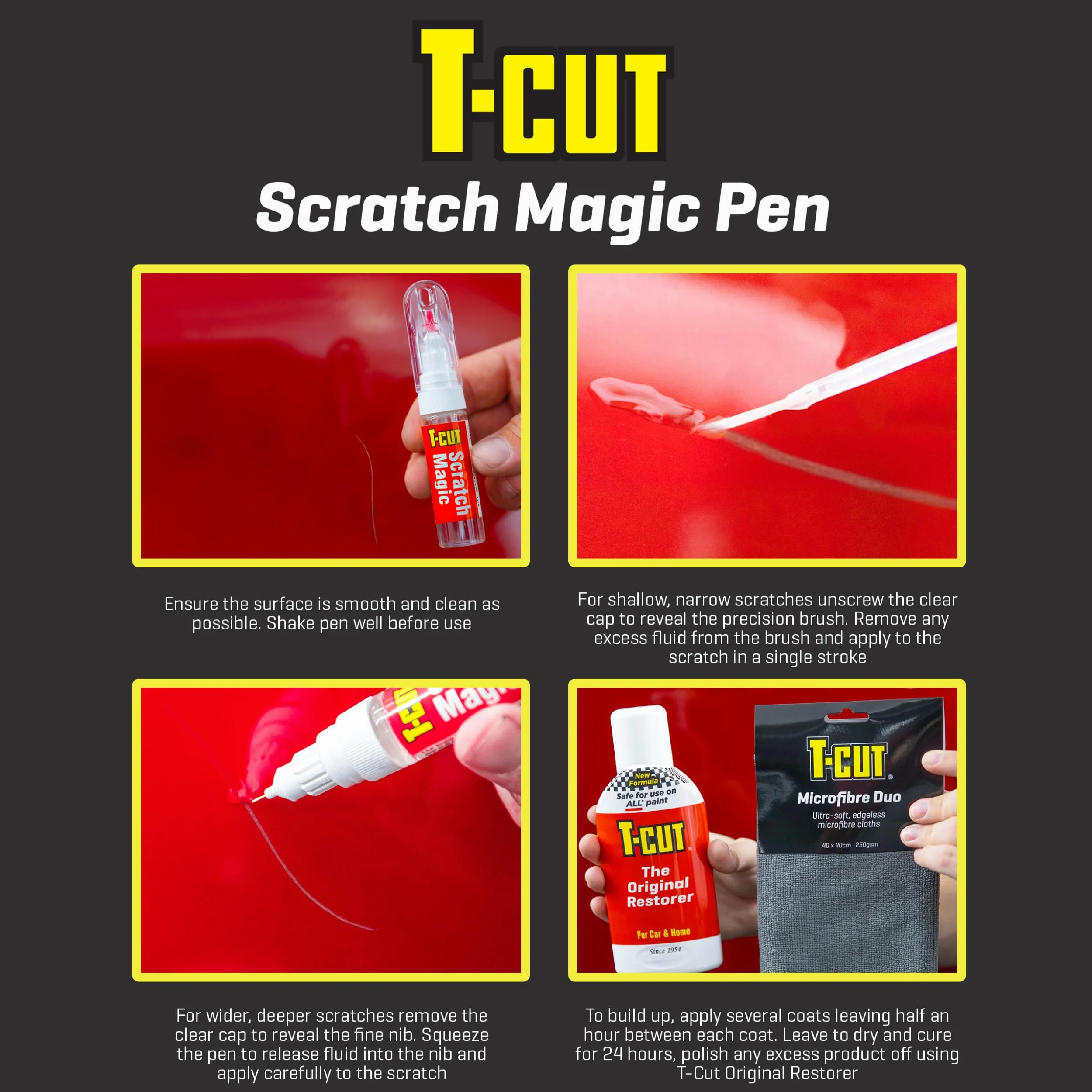 T-Cut Scratch Magic Lackstift, 13 ml