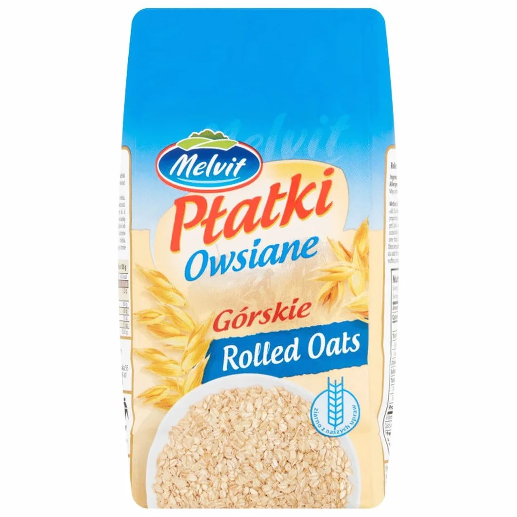 Melvit Płatki owsiane górskie 500 g