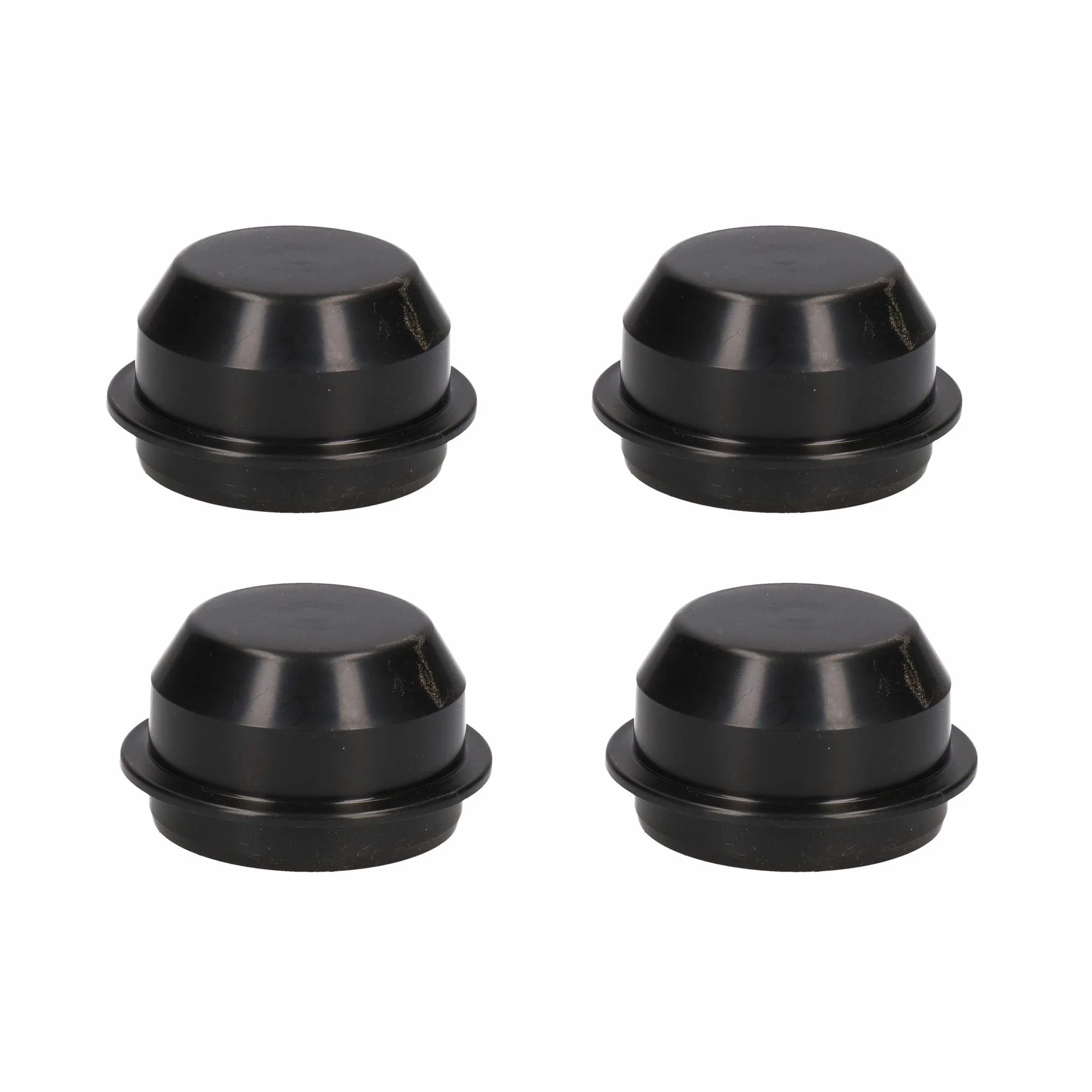 AB Tools Zapasowa plastikowa nasadka piasty koła 50 mm osłona przeciwpyłowa łożyska przyczepy 4 szt